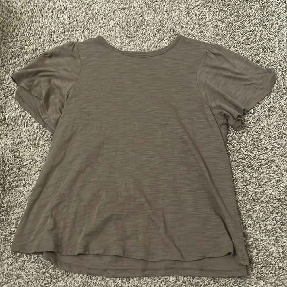 Brown blouse